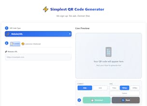 Simplest QR Code Generator gallery image