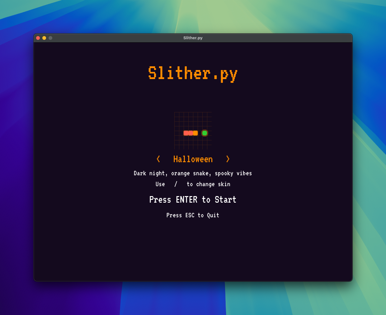 Slither.py - Das klassische Schlangenspiel, das für Entwickler neu vorgestellt wurde Medien 1