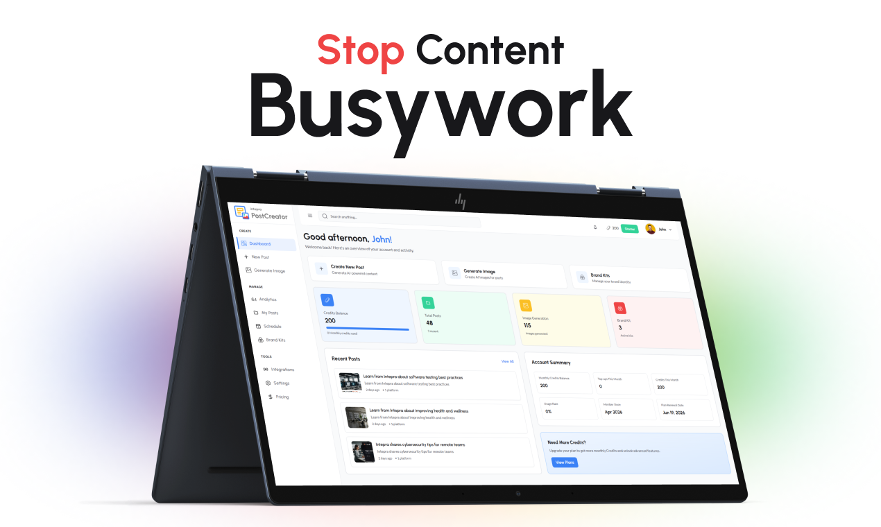 Intepra Post Creator gallery image