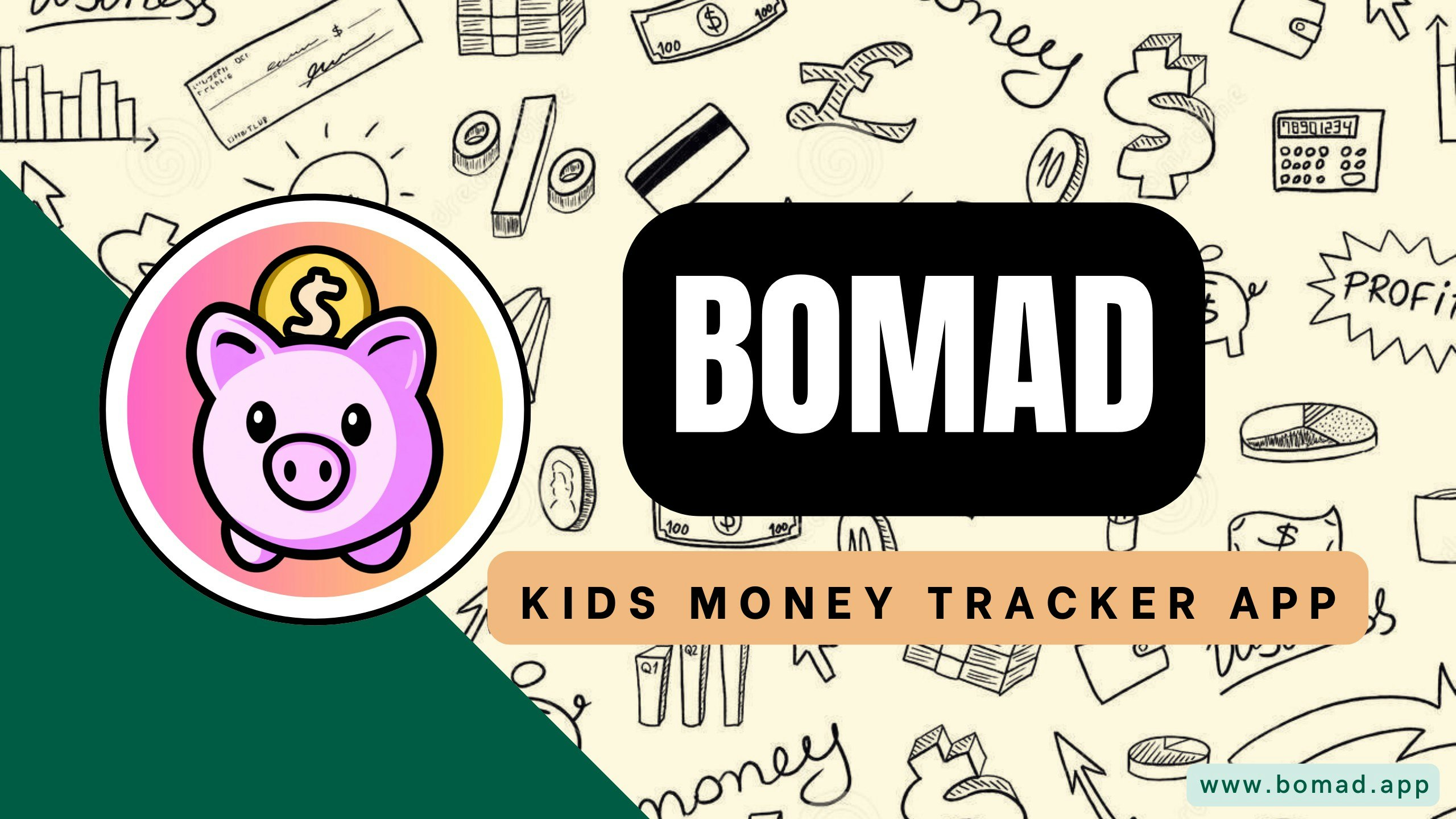 Media Aplikasi Tracker Wang Kanak -kanak Bomad - bank piggy maya dan pelacak elaun 2