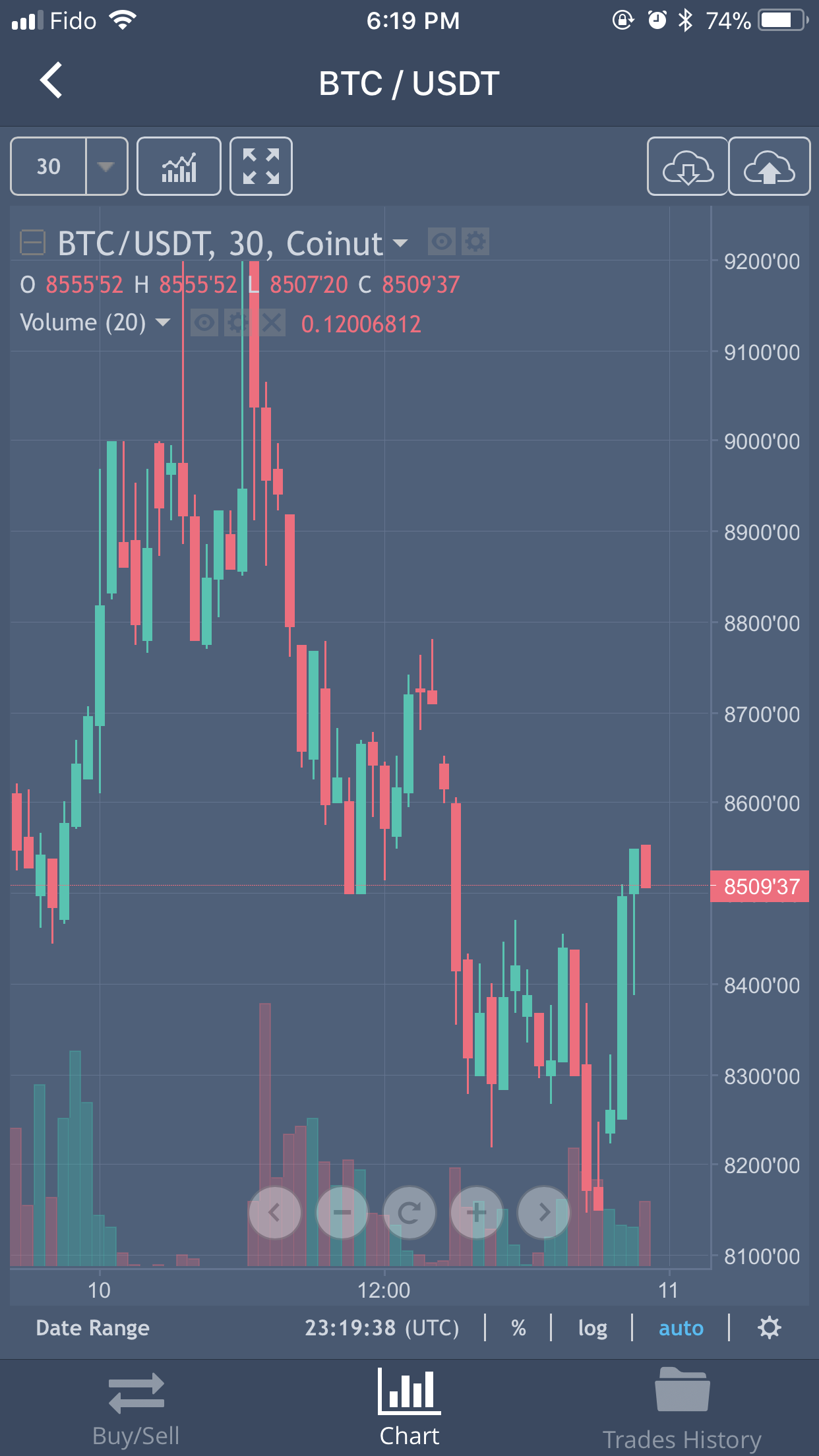 Coinut App gallery image