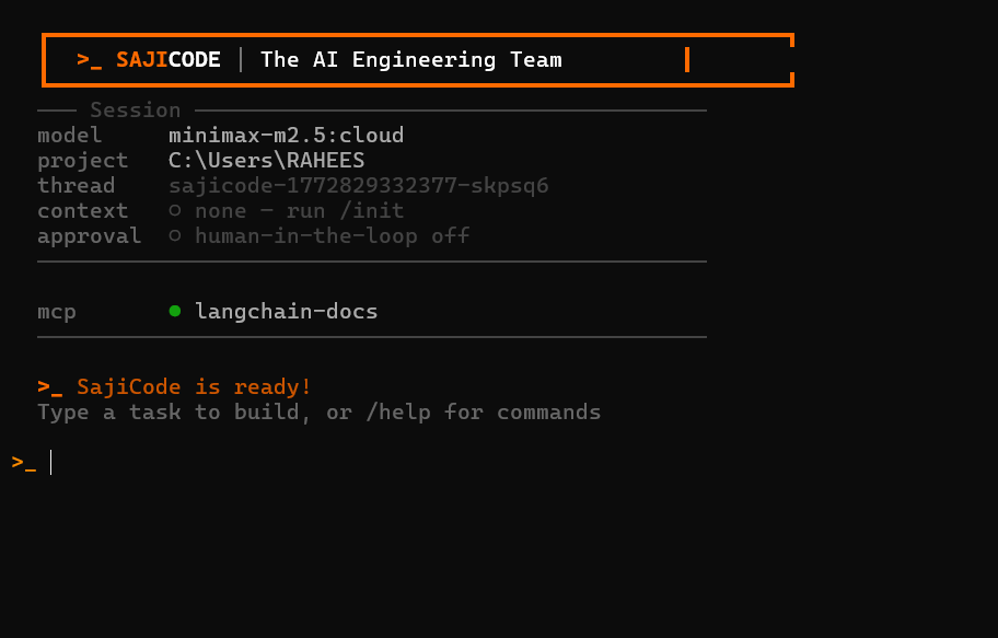 SajiCode - AI Engineering Teams  gallery image