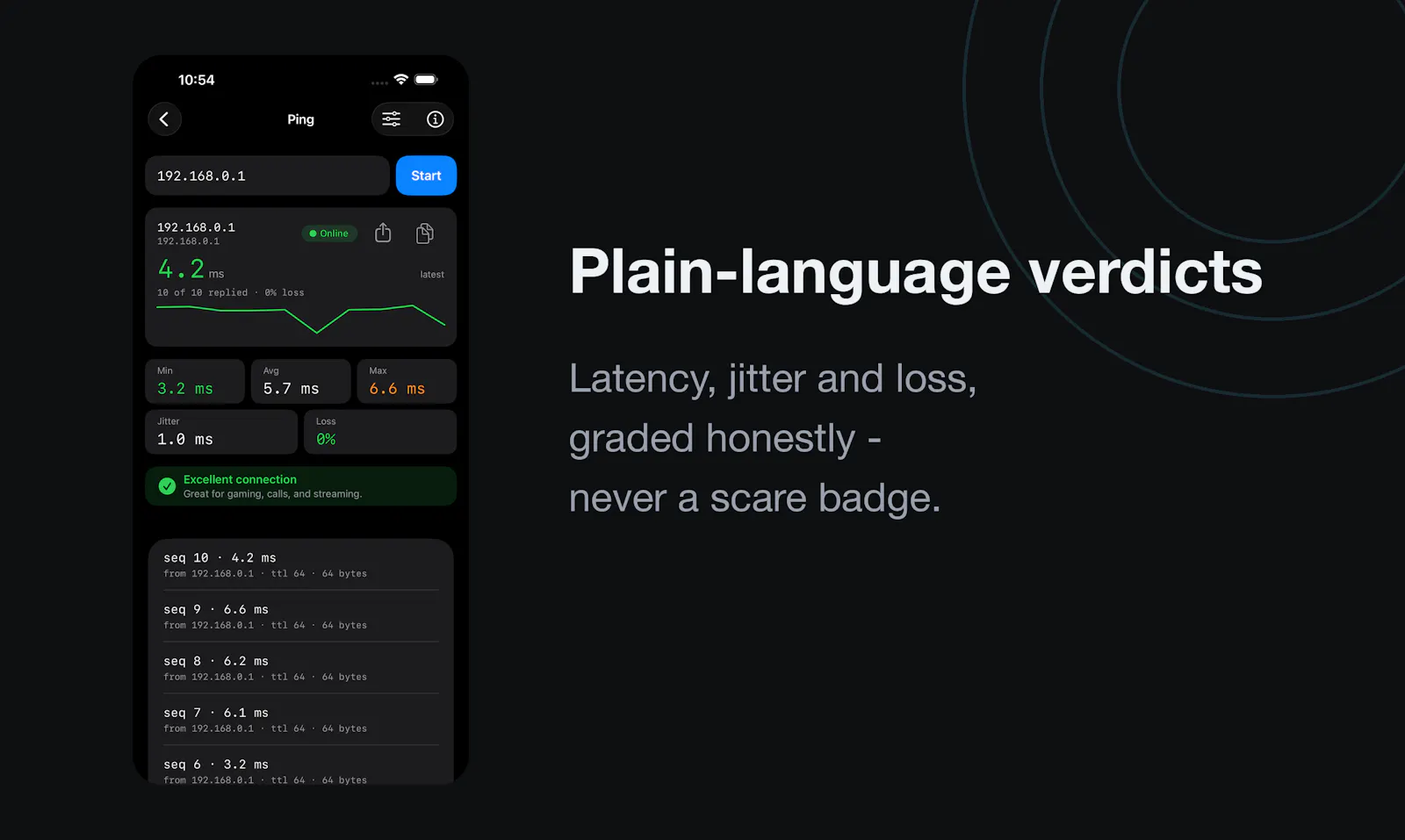 Radien: Network Toolbox screenshot 3