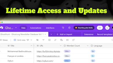 GhostHunt! Ghost.org Newsletter Database gallery image