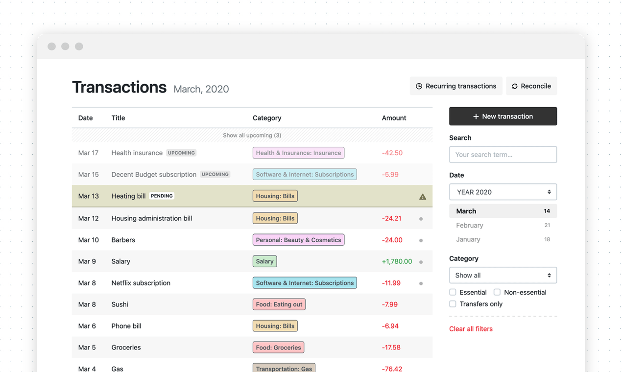 Decent Budget gallery image