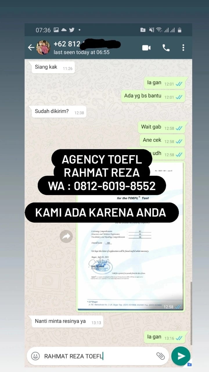 Jasa TOEFL ITP dan IELTS Resmi gallery image