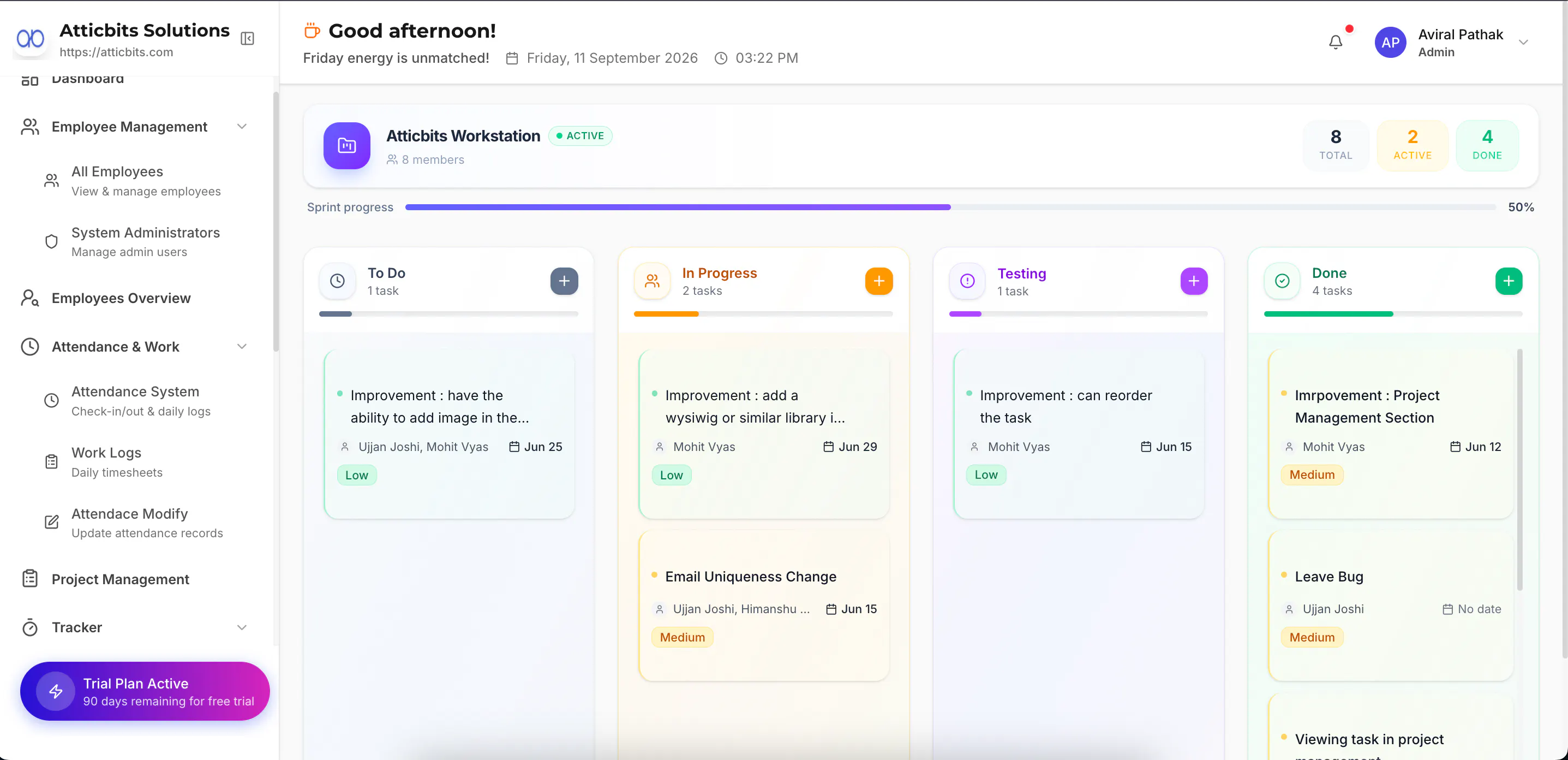 WorkStation screenshot