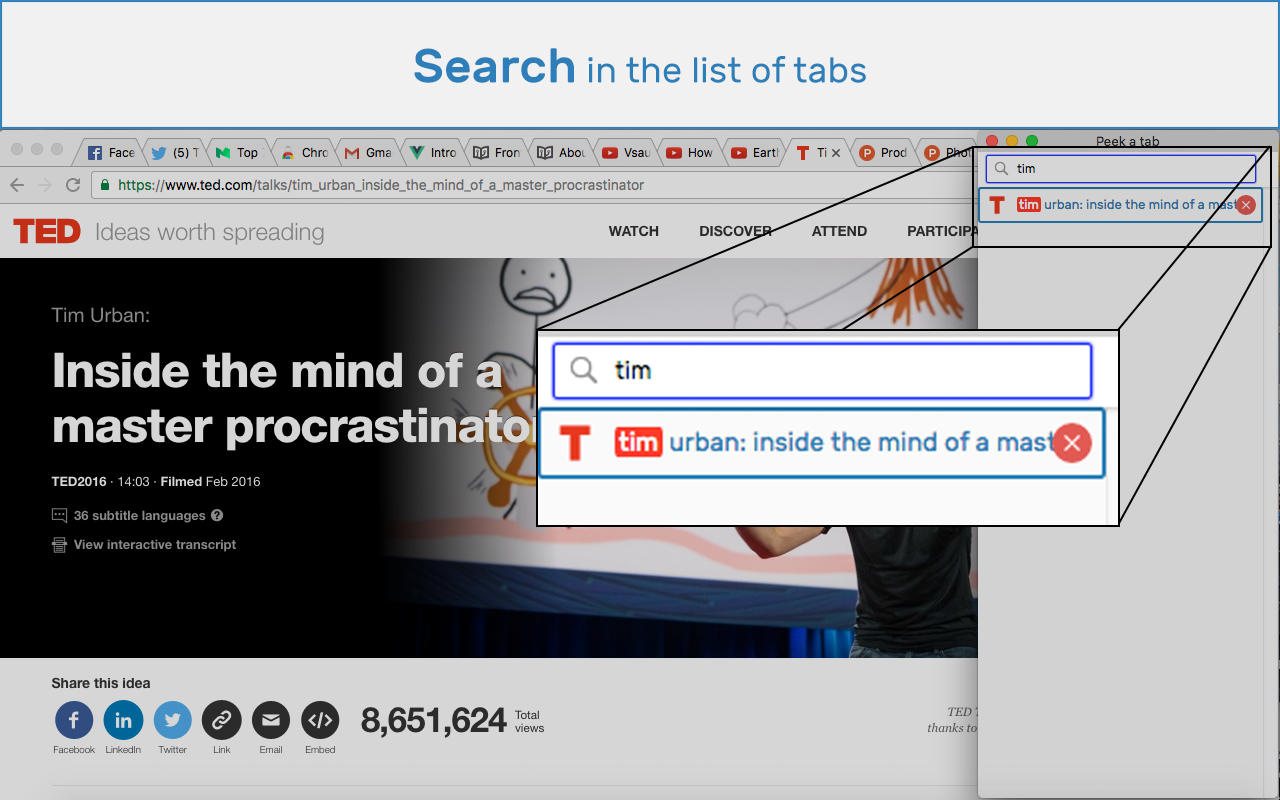 Peek A Tab gallery image