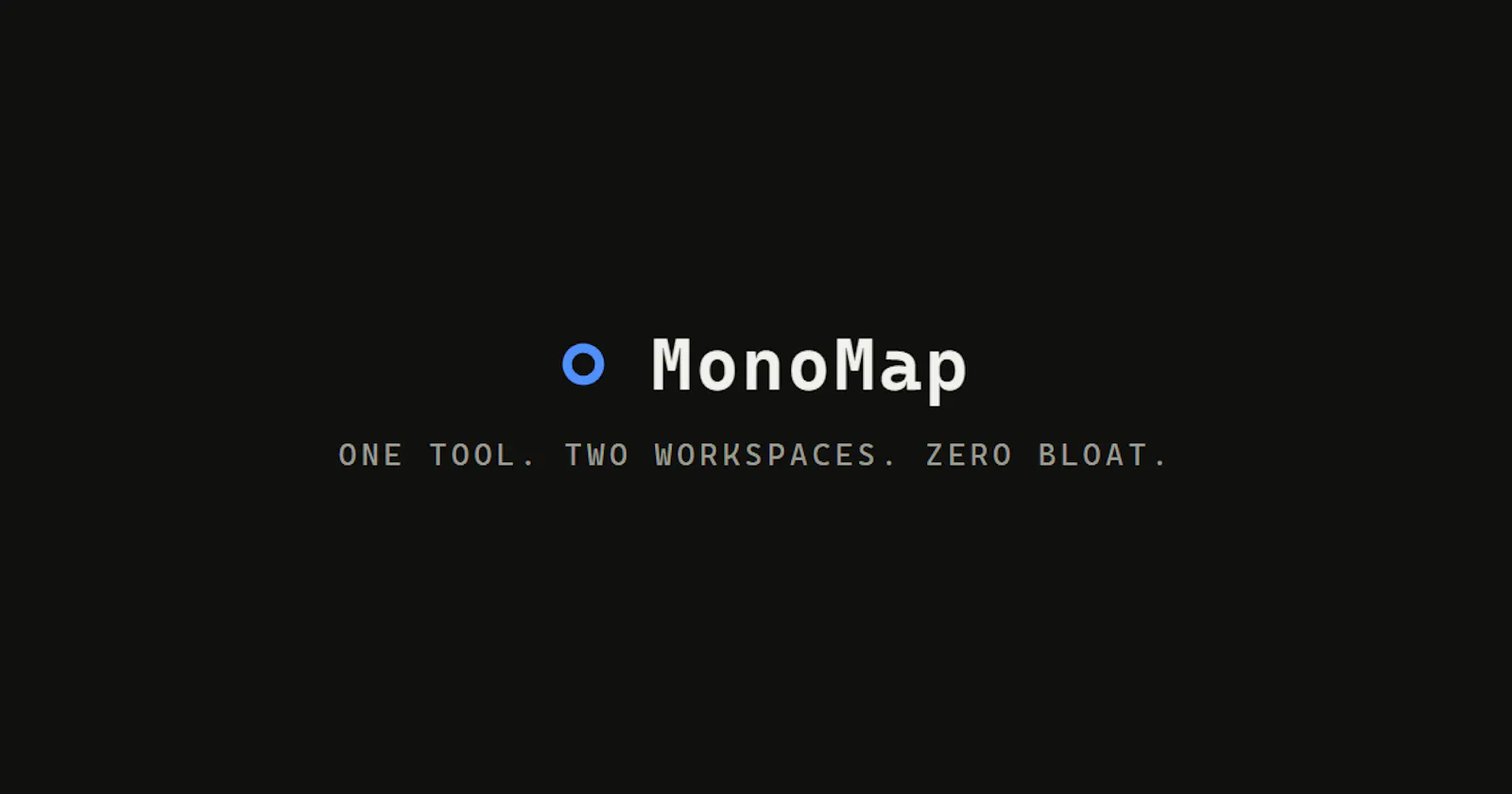 MonoMap screenshot 1