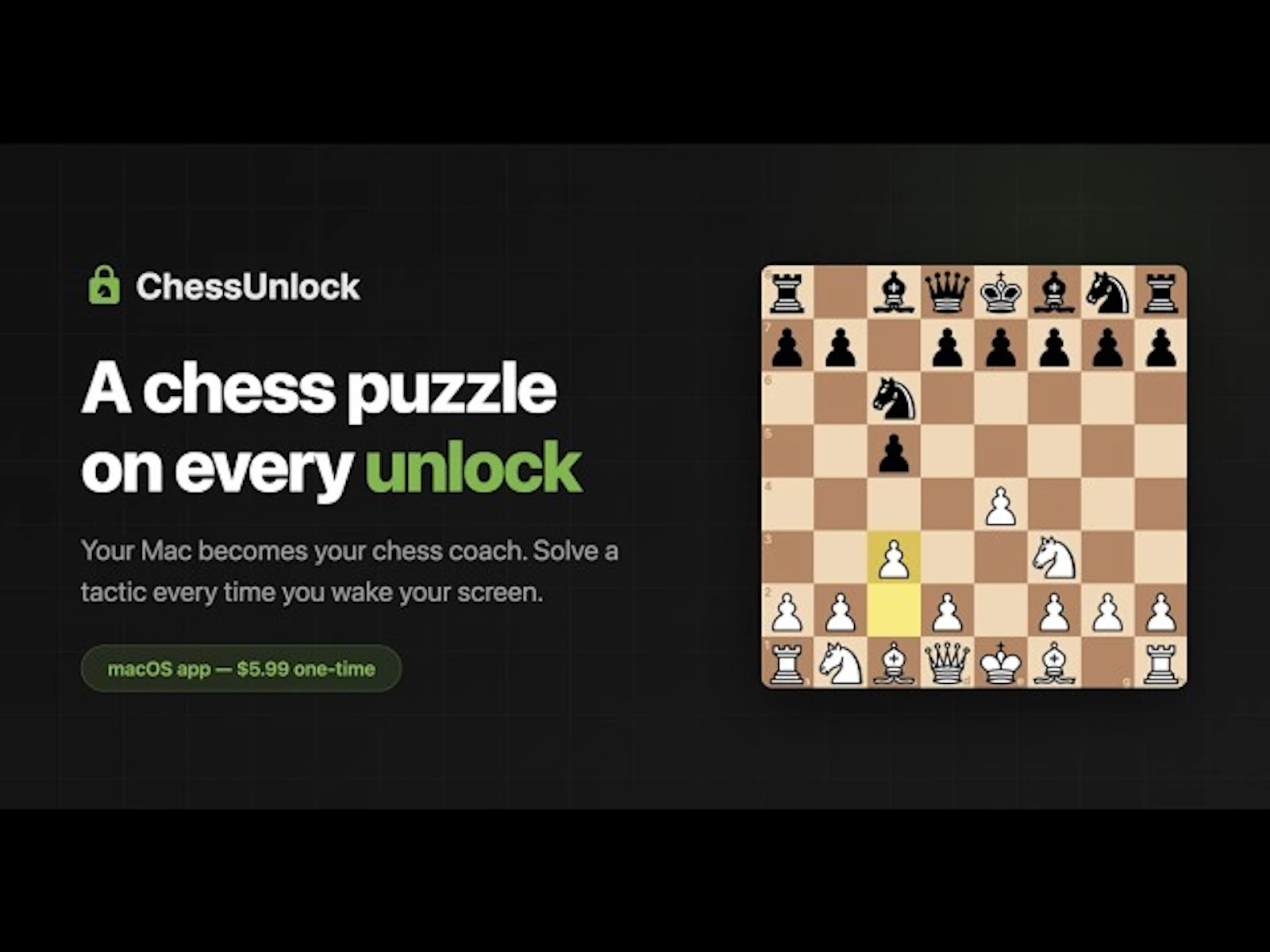 ChessUnlock screenshot 1 (video preview)