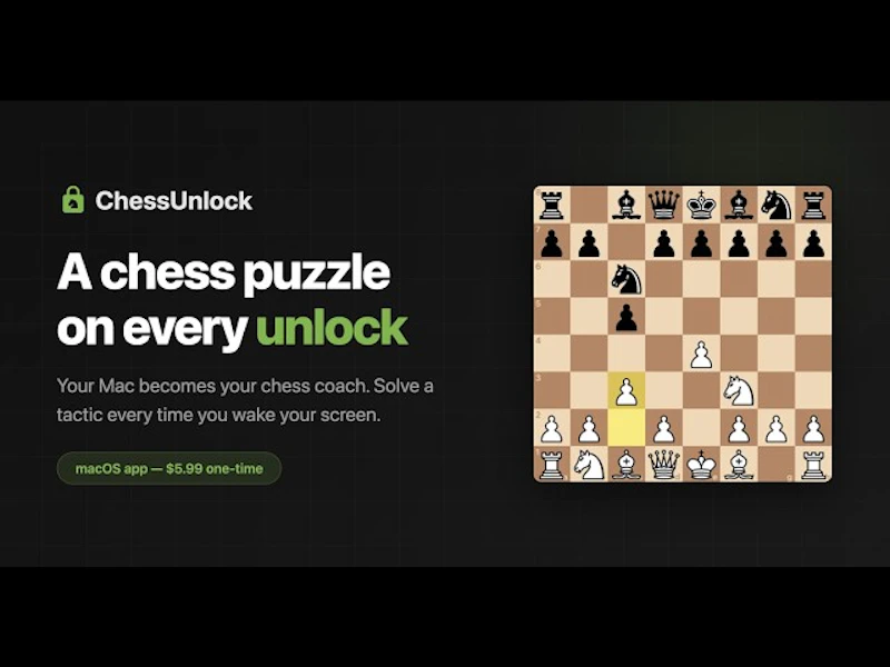 ChessUnlock screenshot 1 (video preview)