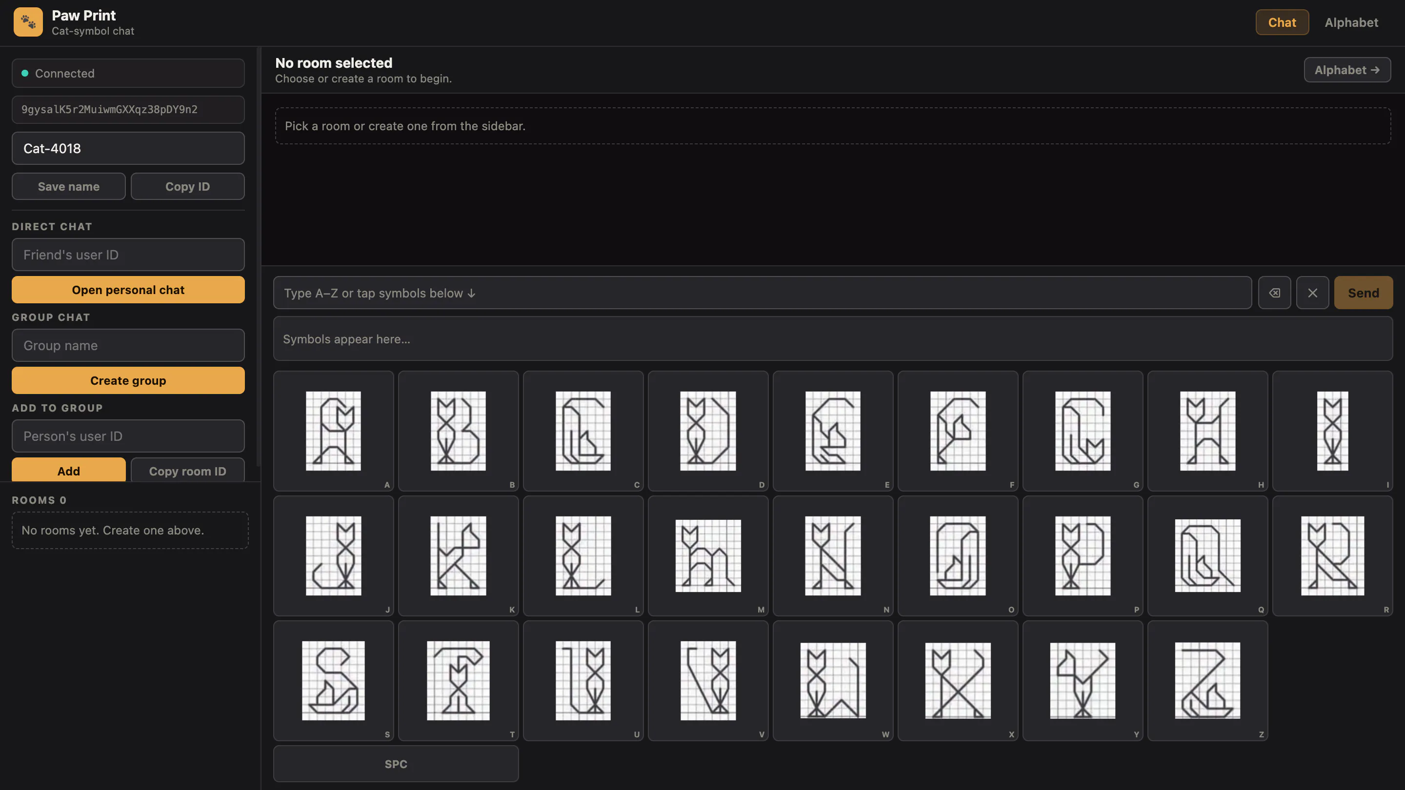 Paw Print — Cat Symbol Chat gallery image