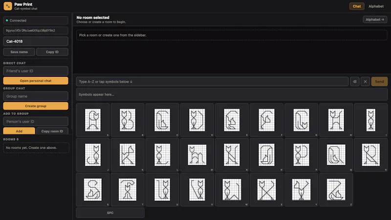 Paw Print — Cat Symbol Chat screenshot 3