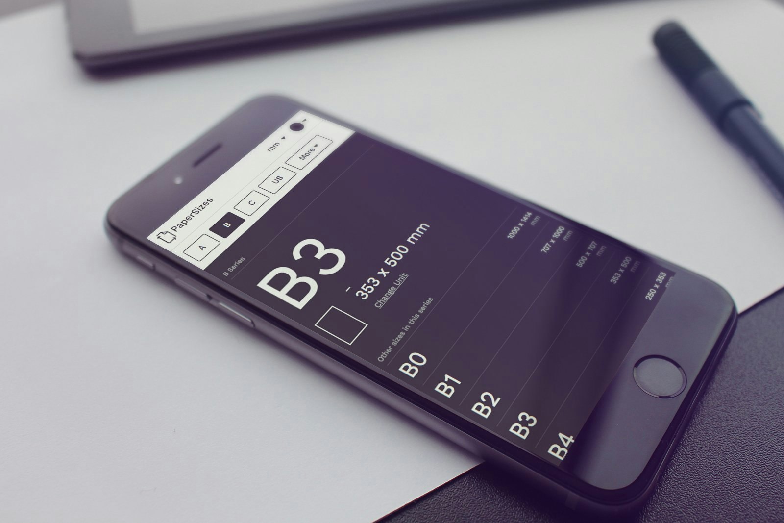 PaperSizes gallery image