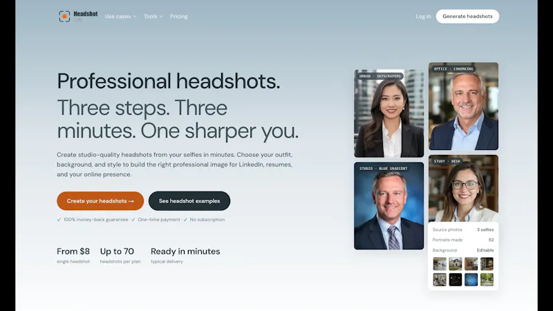 Headshot.ltd screenshot 1 (video preview)
