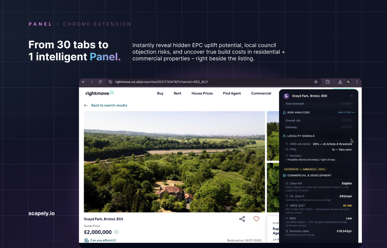 Scapely — Property Intelligence gallery image