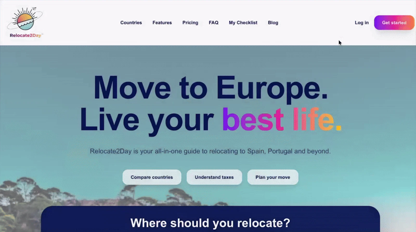 Relocate2Day screenshot 1 (video preview)