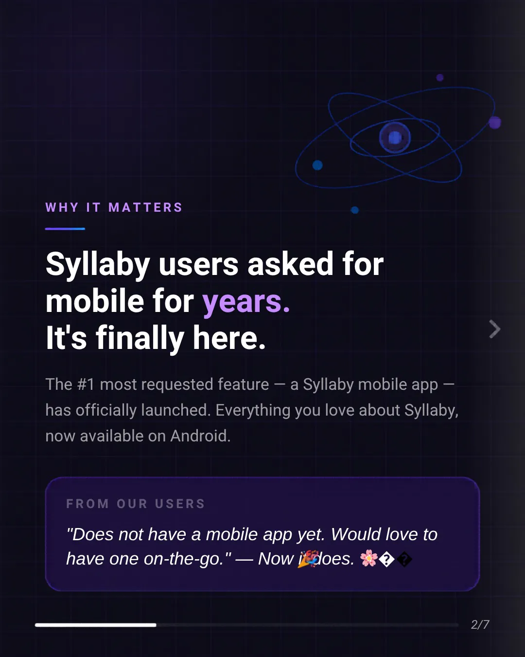 Syllaby Mobile App gallery image