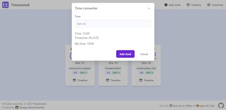 Timezoned gallery image