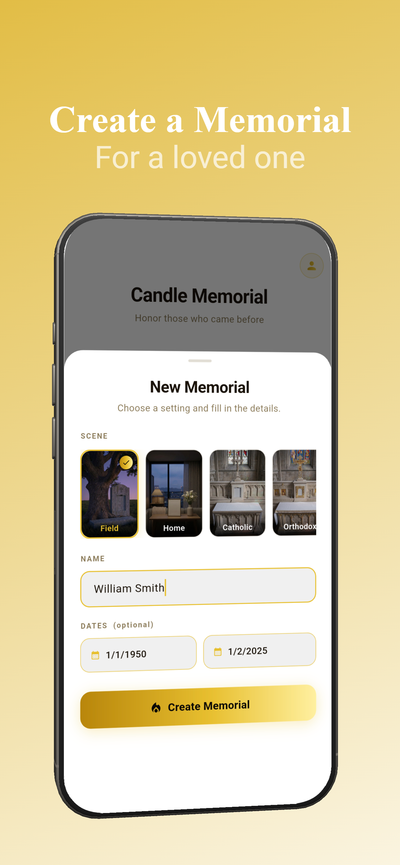 Candle Memorial — Light Virtual Candles gallery image