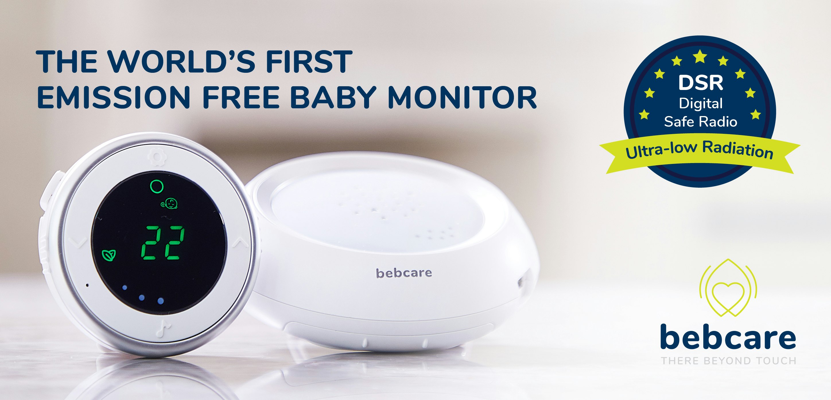 Bebcare Digital Baby Monitor (with Breathing Sensor!) gallery image