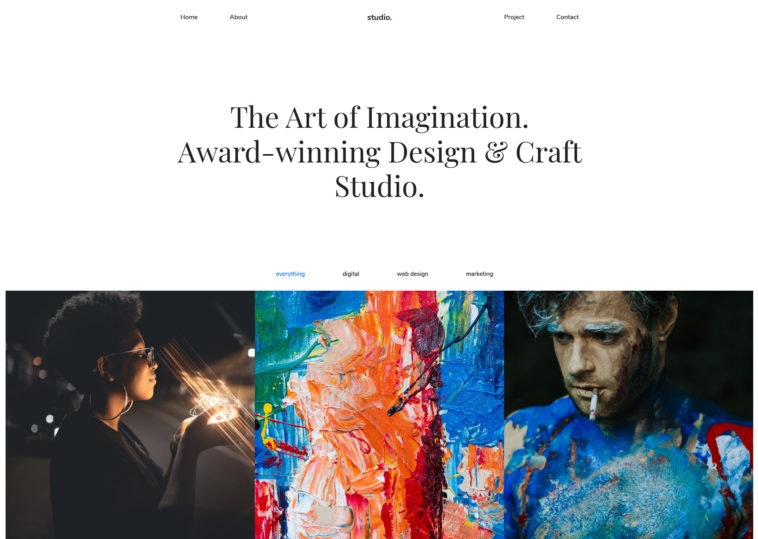 ShareBootstrap - free templates gallery image