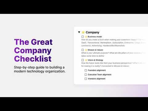 The Great Company Checklist gallery image