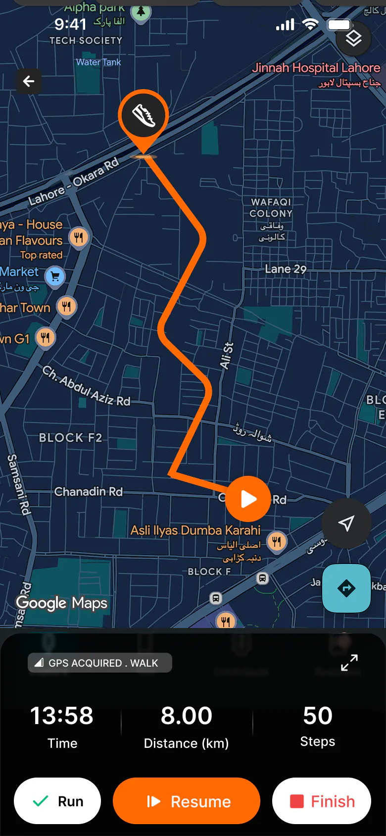 MapStride: Run & Walk Tracker gallery image