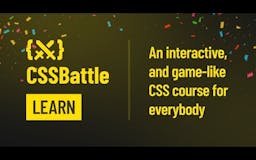 CSSBattle's LEARN media 1