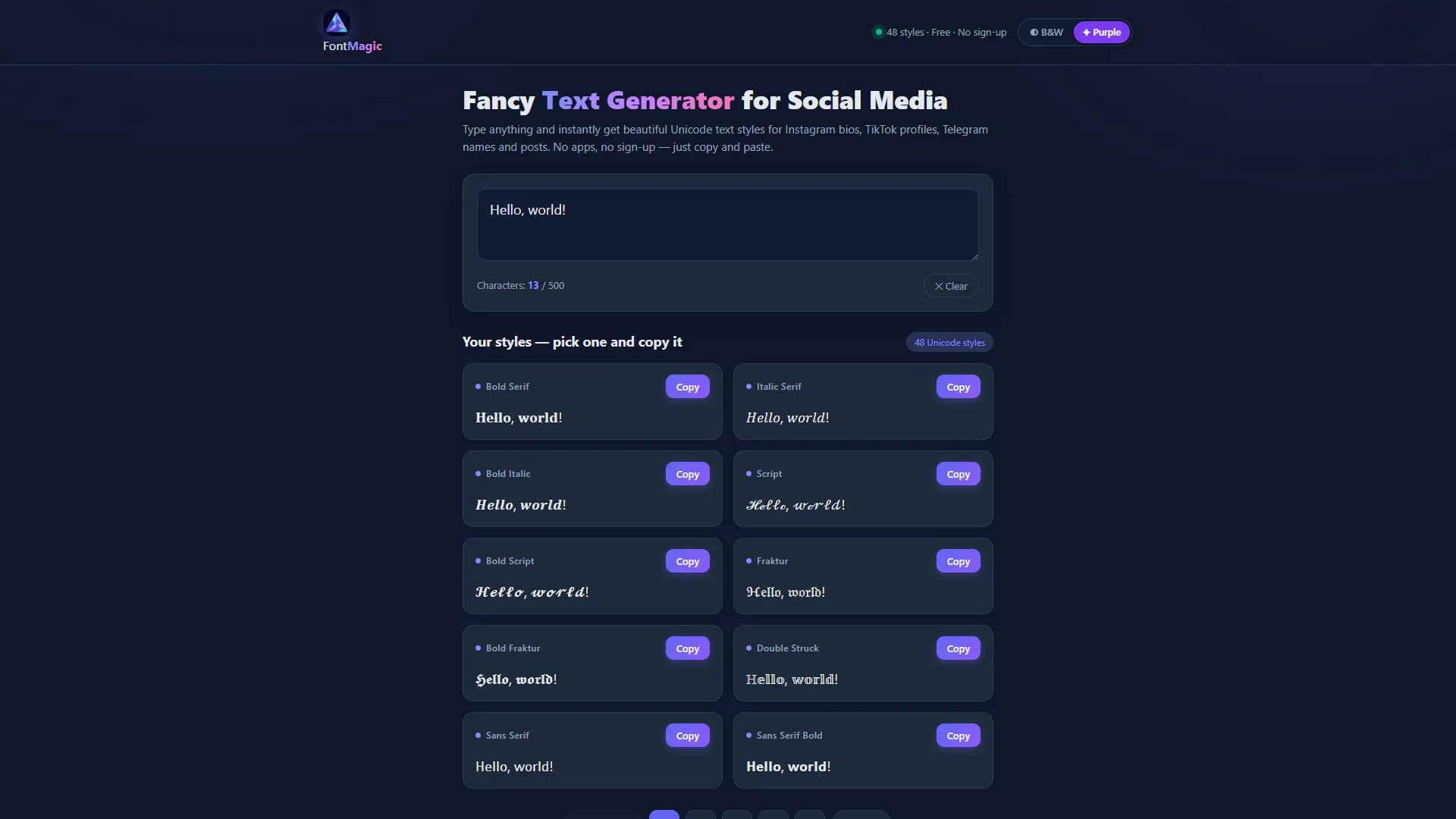 FontMagic gallery image