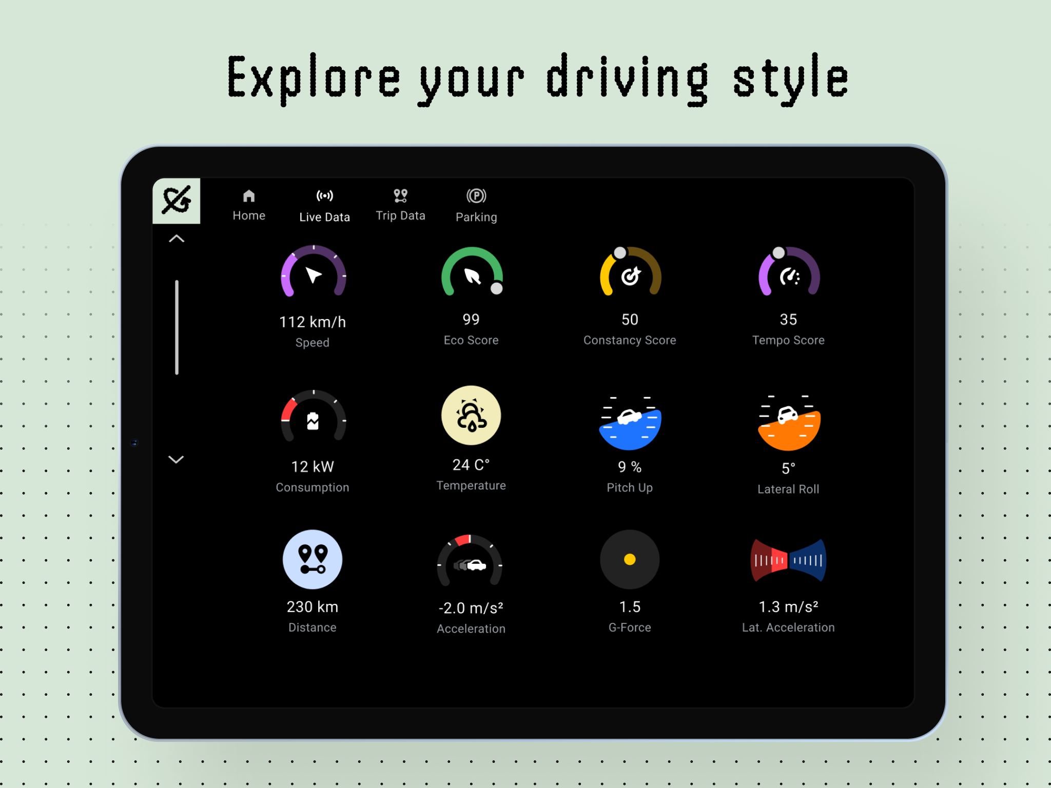 Aximote In-Car App gallery image
