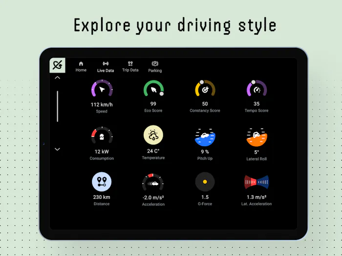 Aximote In-Car App产品图