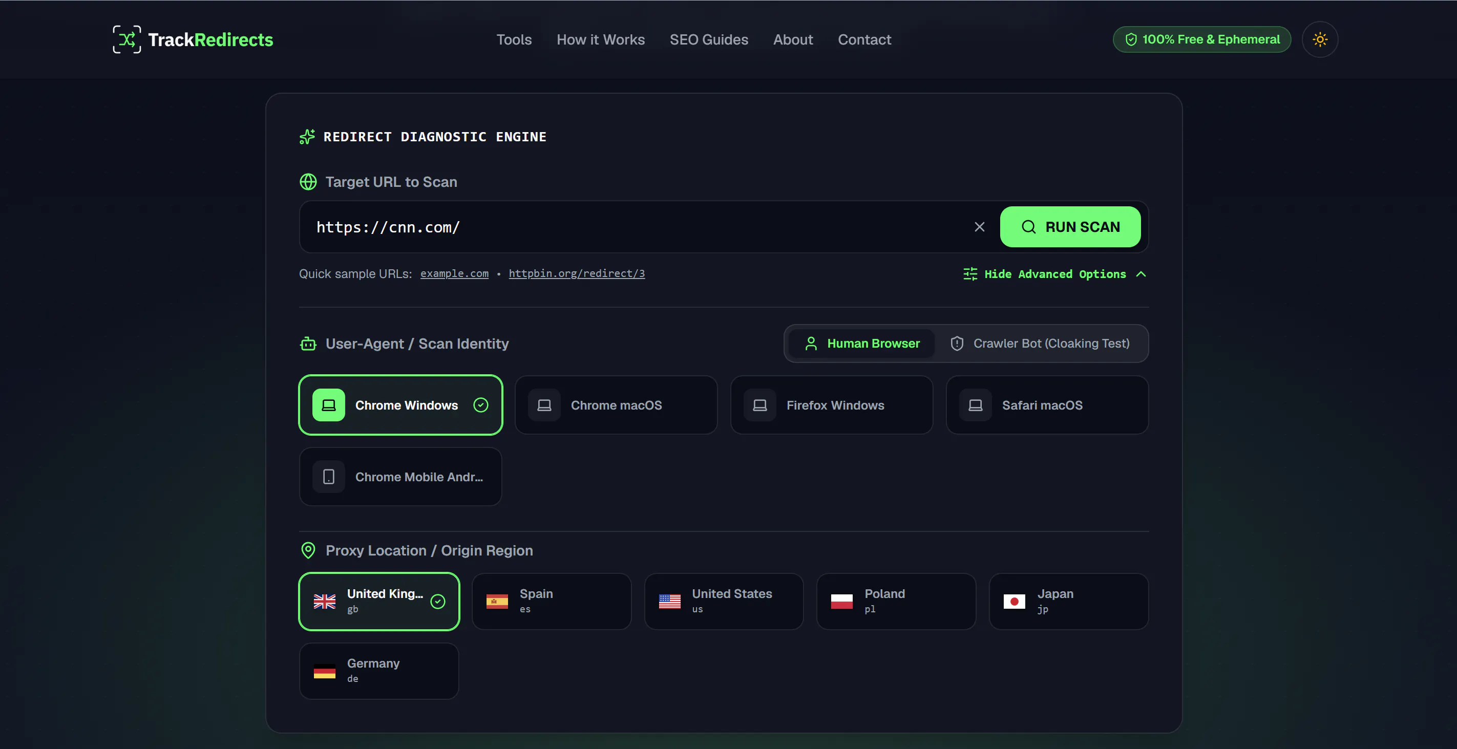 TrackRedirects gallery image