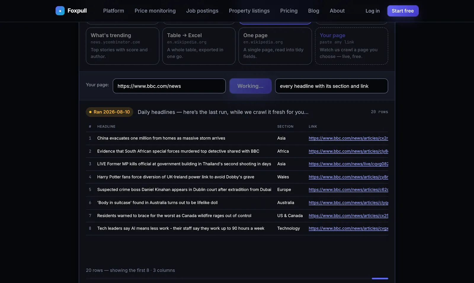Foxpull screenshot 3