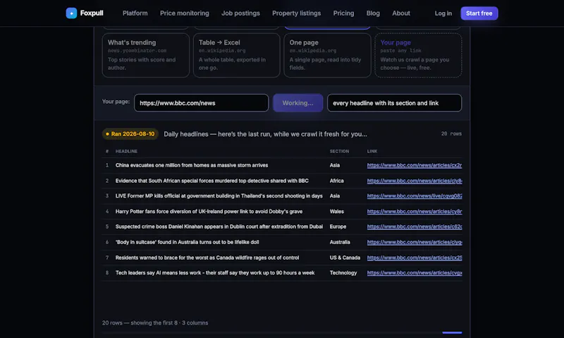 Foxpull screenshot 3