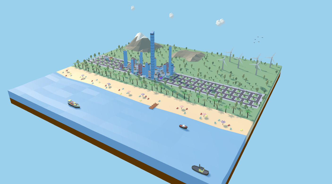 GitHub City - Create a 3D city from your GitHub contributions media 1