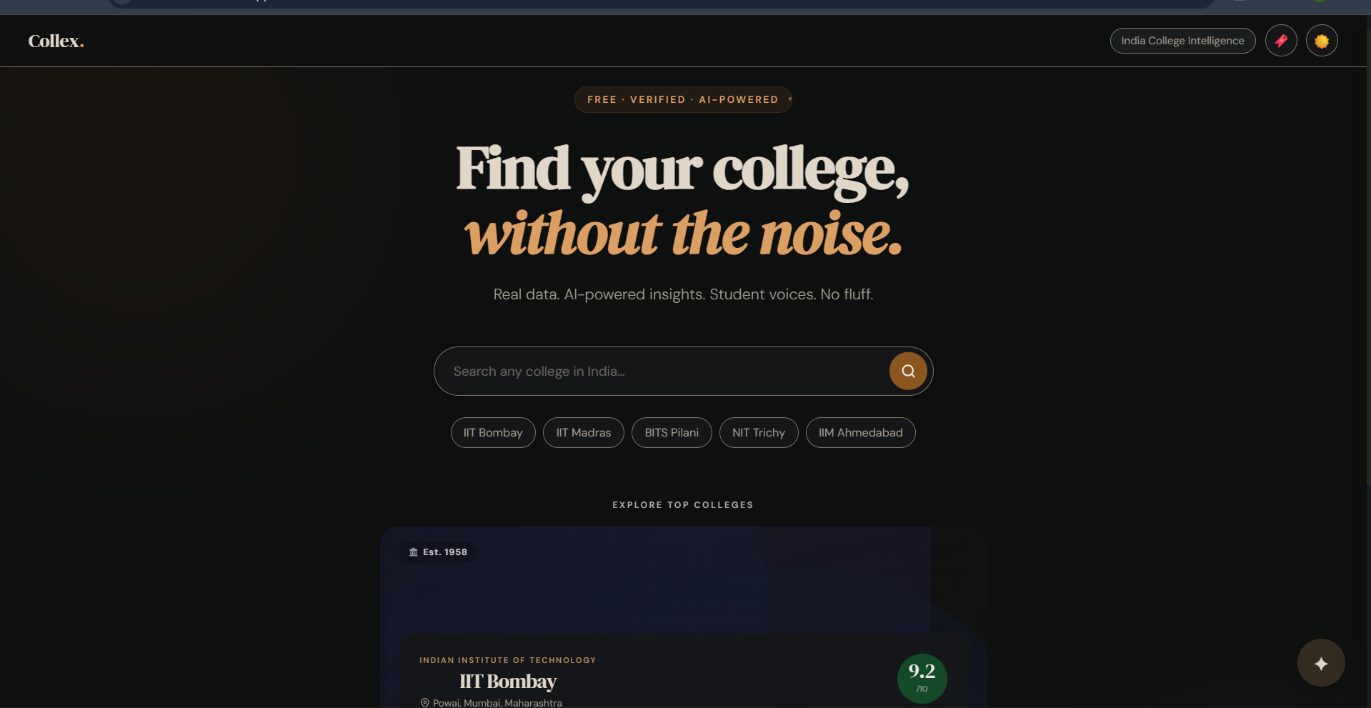 Collex : College Reality Check gallery image