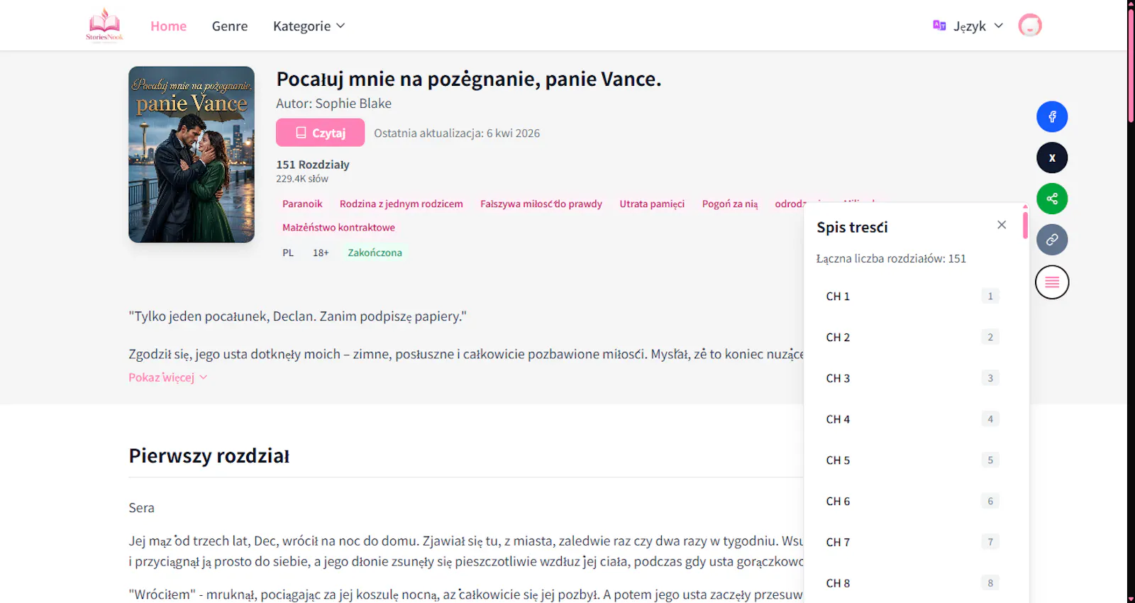 Czytaj Powieści Online screenshot 4