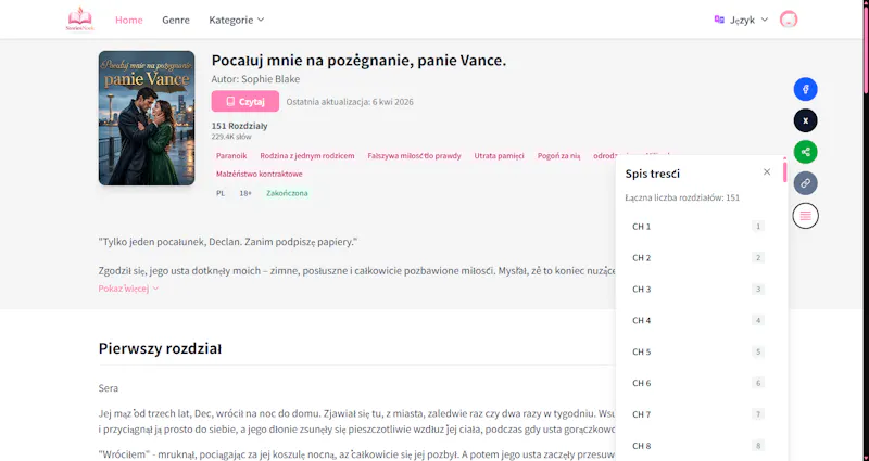 Czytaj Powieści Online screenshot 4