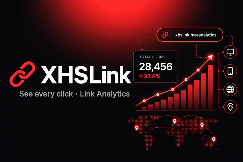 XHSLink · See Every Click screenshot 1
