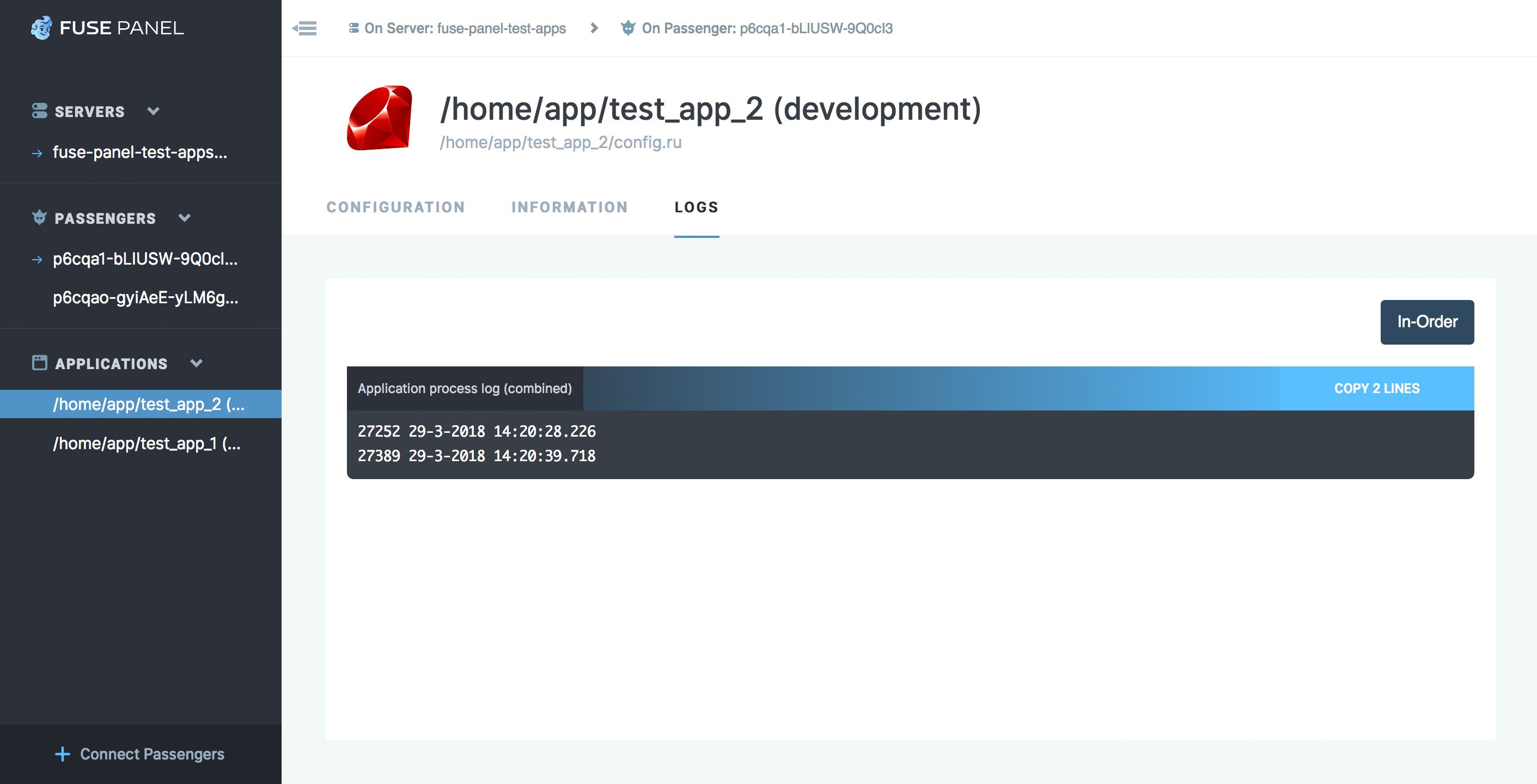 Fuse Panel gallery image