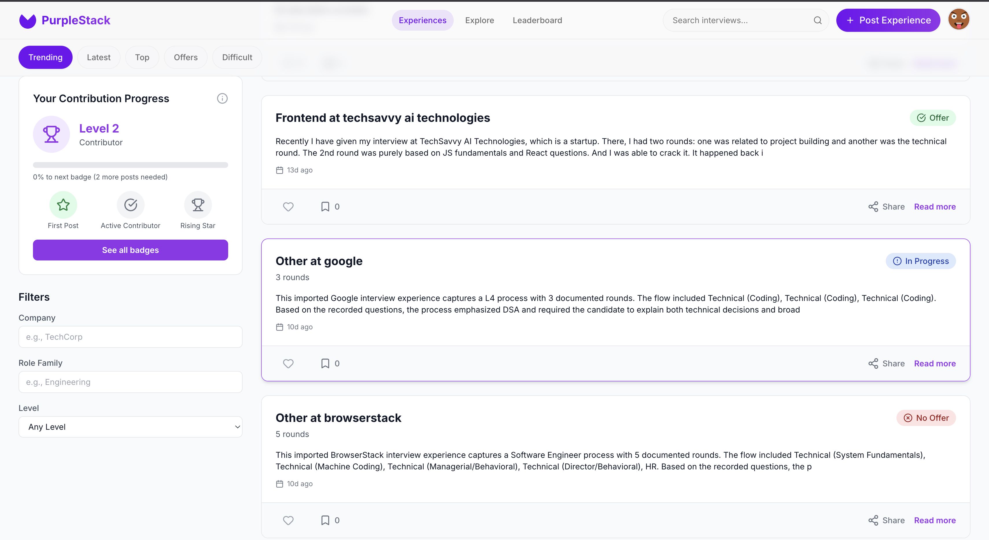 PurpleStack gallery image