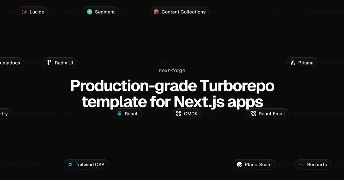 next-forge by Vercel