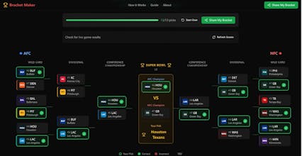 NFL Bracket Maker gallery image