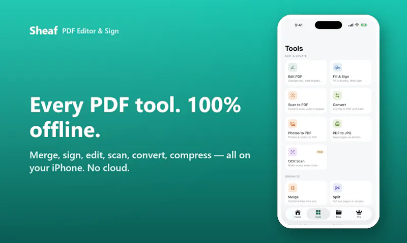 PDF Editor & Sign - Sheaf screenshot 2