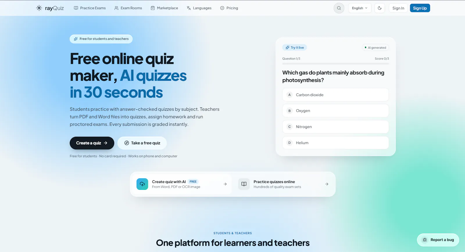 rayQuiz screenshot 3