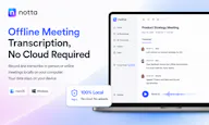 Notta Desktop - Privacy Mode