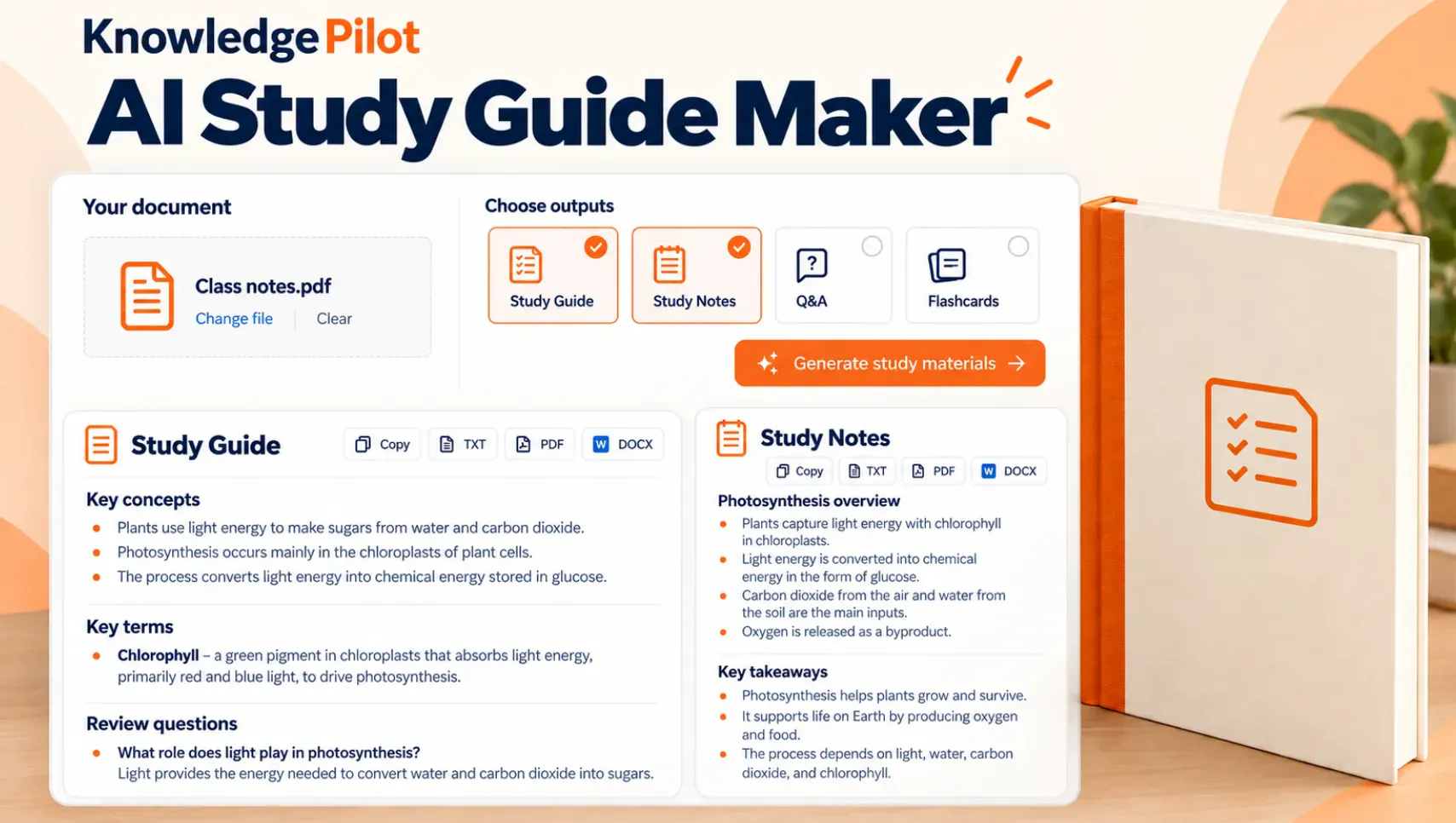 AI Study Guide Maker gallery image