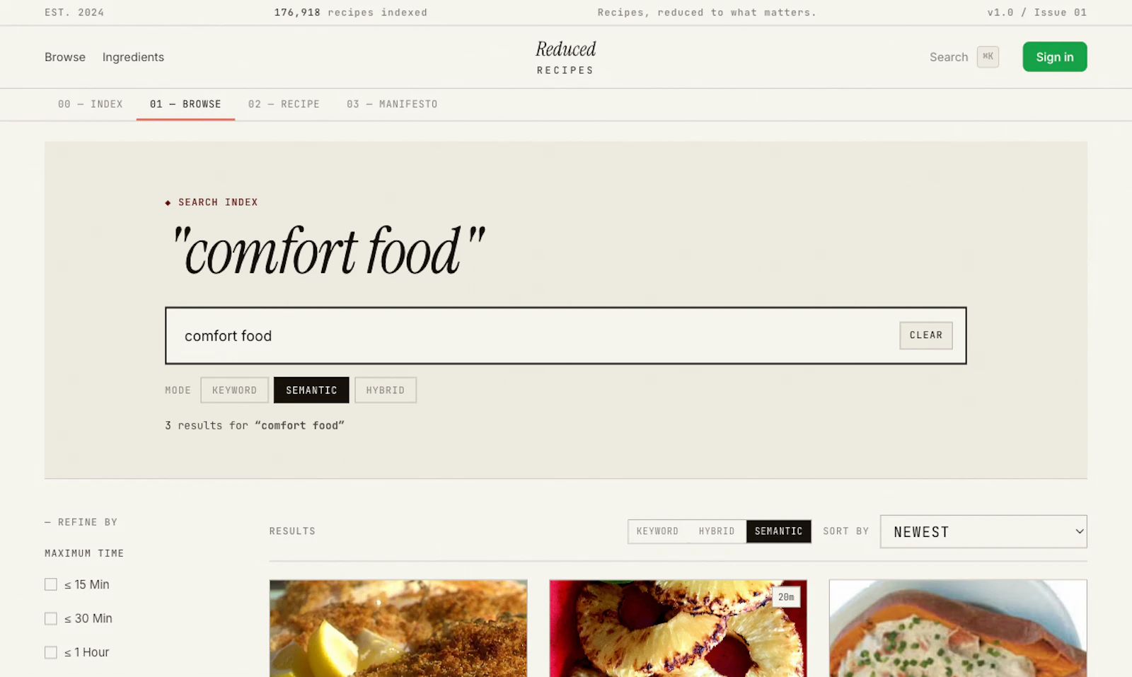 Reduced Recipes — Recipes, reduced. screenshot 6