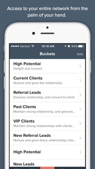 Contactually iOS V3.0 gallery image
